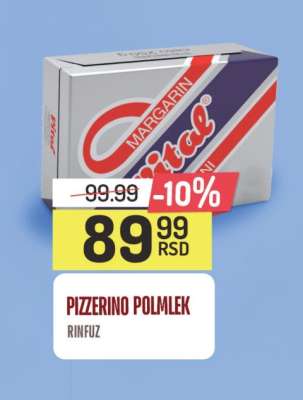 Pizzerino Polmlek Margarine