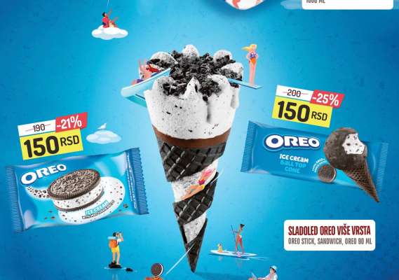 Sladoled Oreo