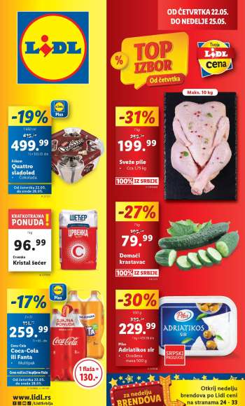 Lidl katalog - 22.05.2025 - 28.05.2025.