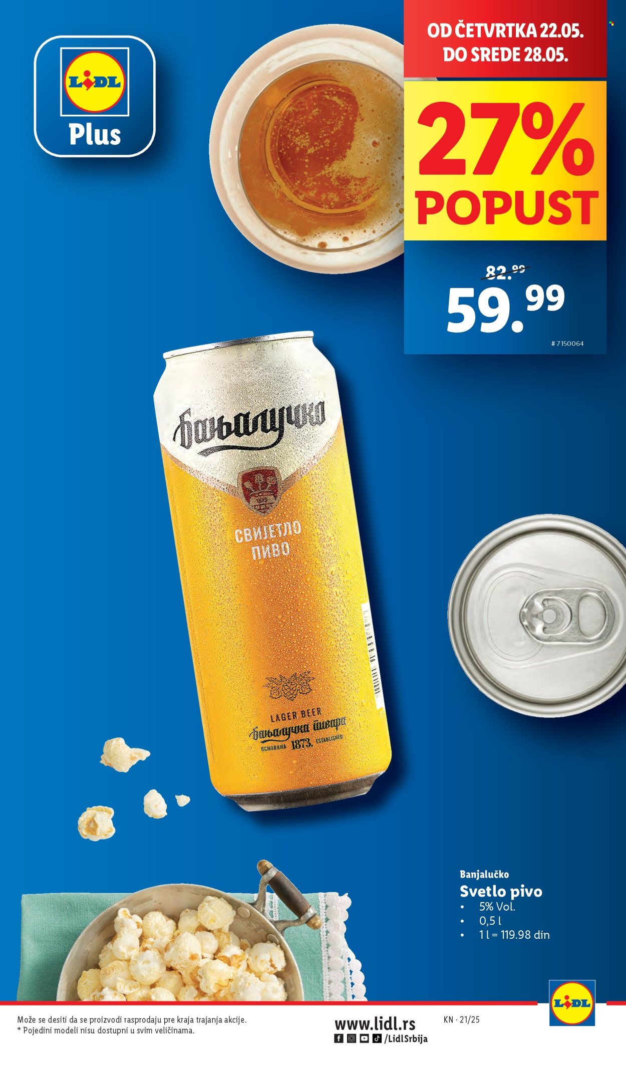 Lidl katalog - 22.05.2025 - 28.05.2025. Stranica 1