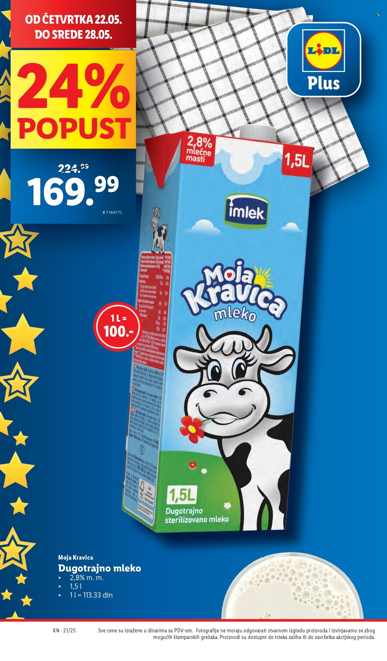 Lidl katalog - 22.05.2025 - 28.05.2025. Stranica 1