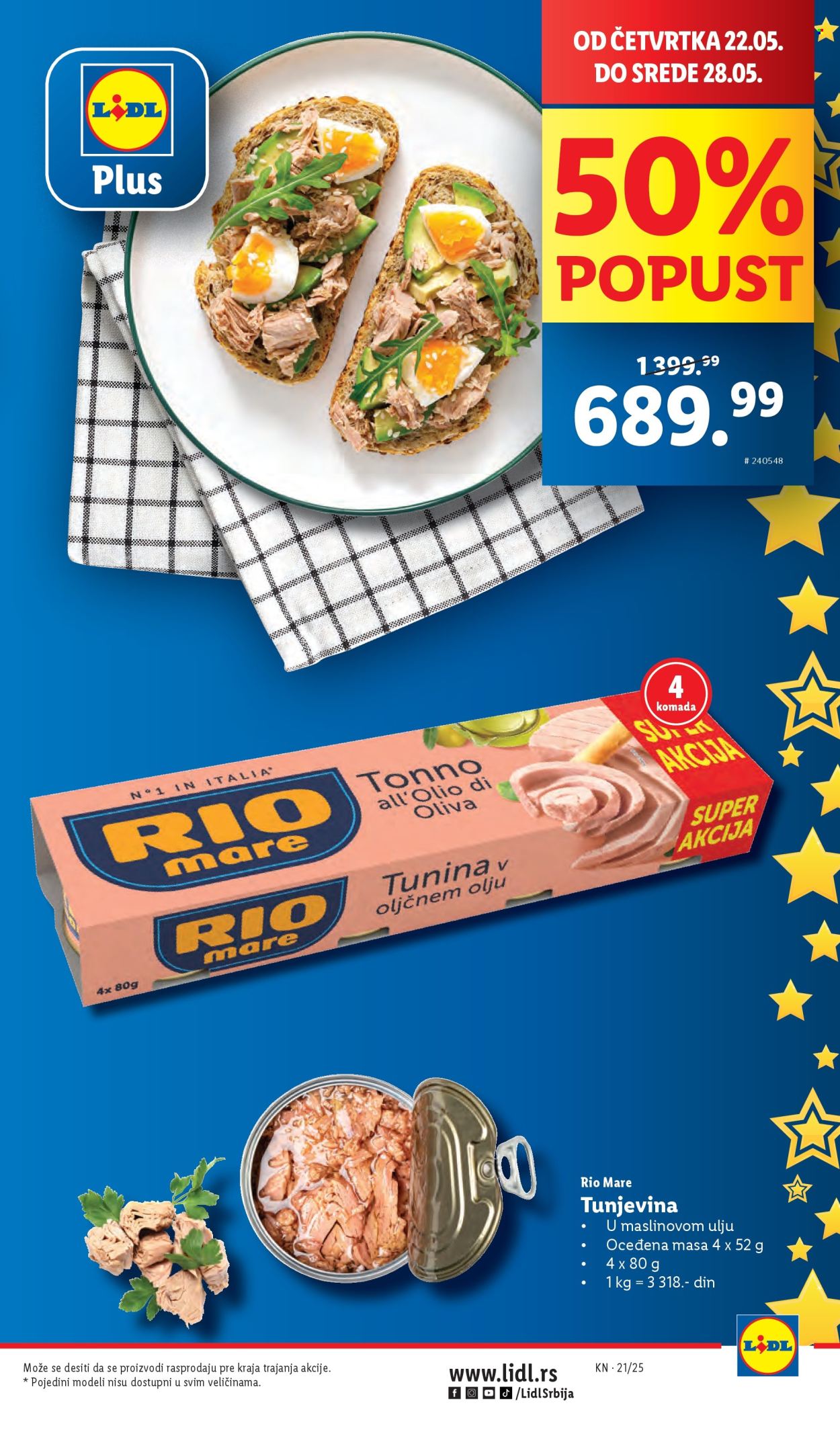 Lidl katalog - 22.05.2025 - 28.05.2025. Stranica 1