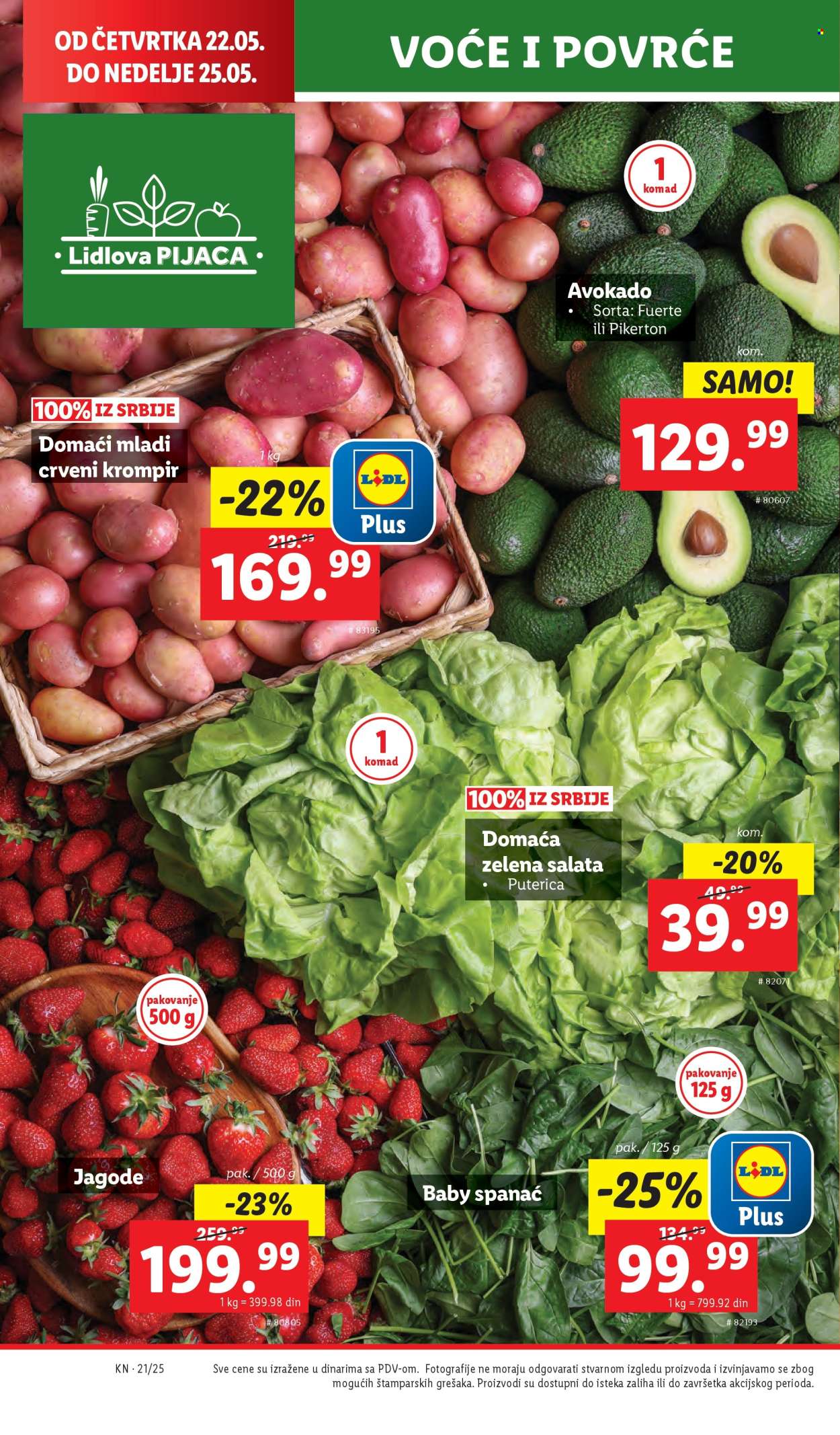 Lidl katalog - 22.05.2025 - 28.05.2025. Stranica 1