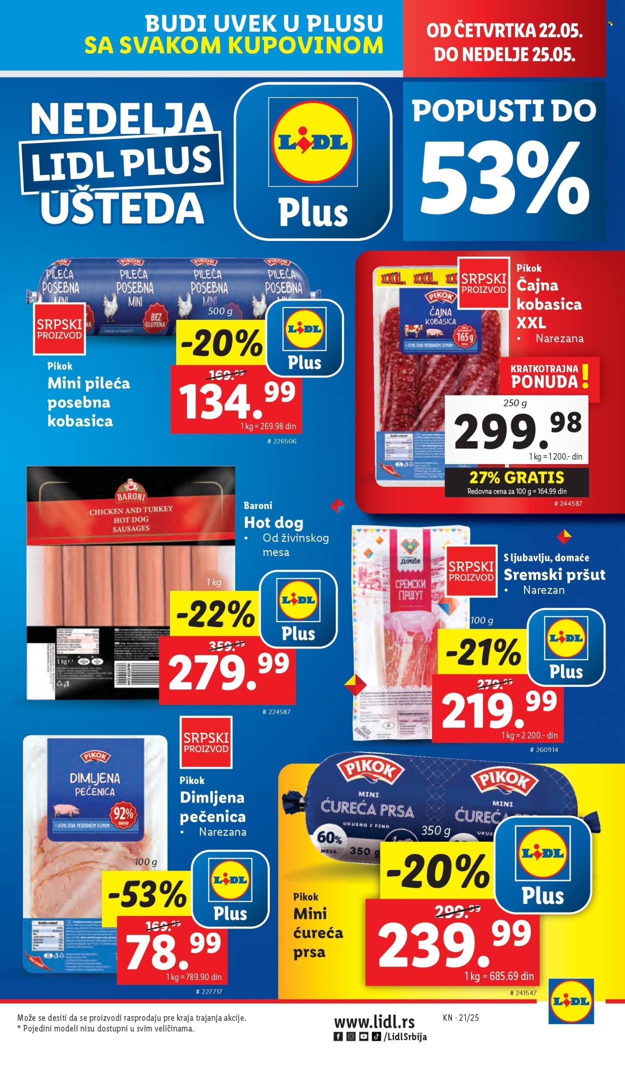 Lidl katalog - 22.05.2025 - 28.05.2025. Stranica 1