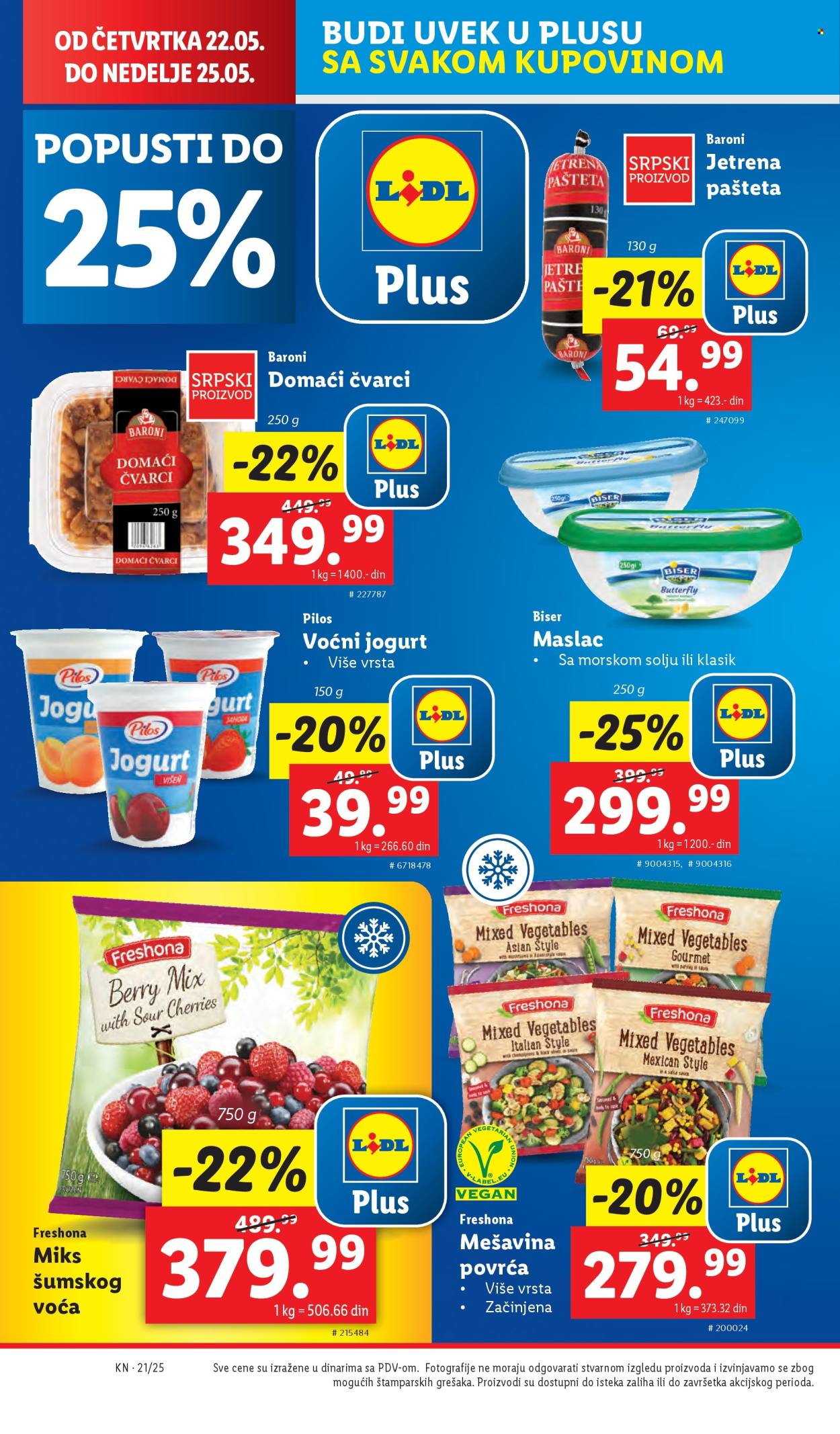 Lidl katalog - 22.05.2025 - 28.05.2025. Stranica 1