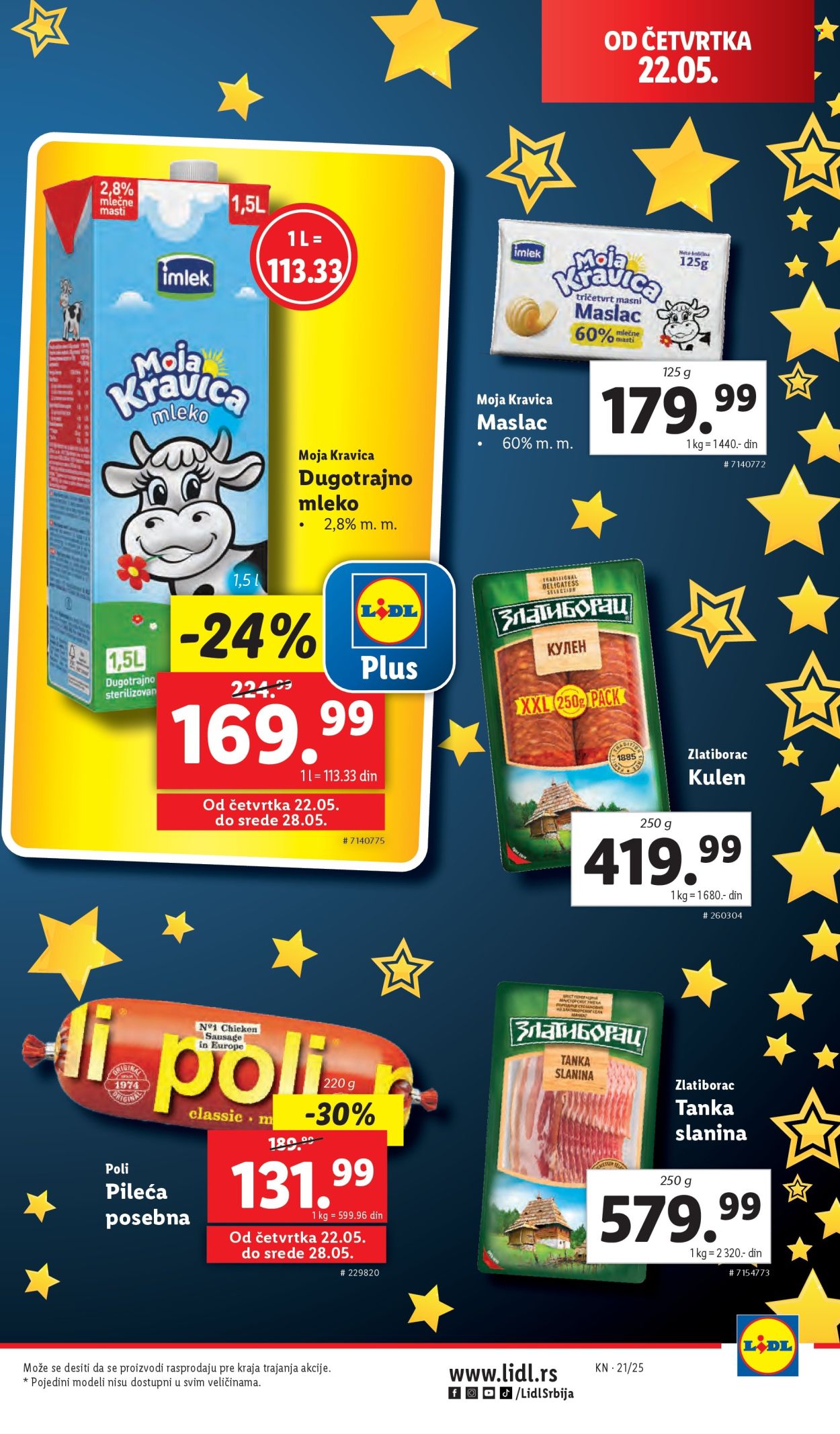 Lidl katalog - 22.05.2025 - 28.05.2025. Stranica 1