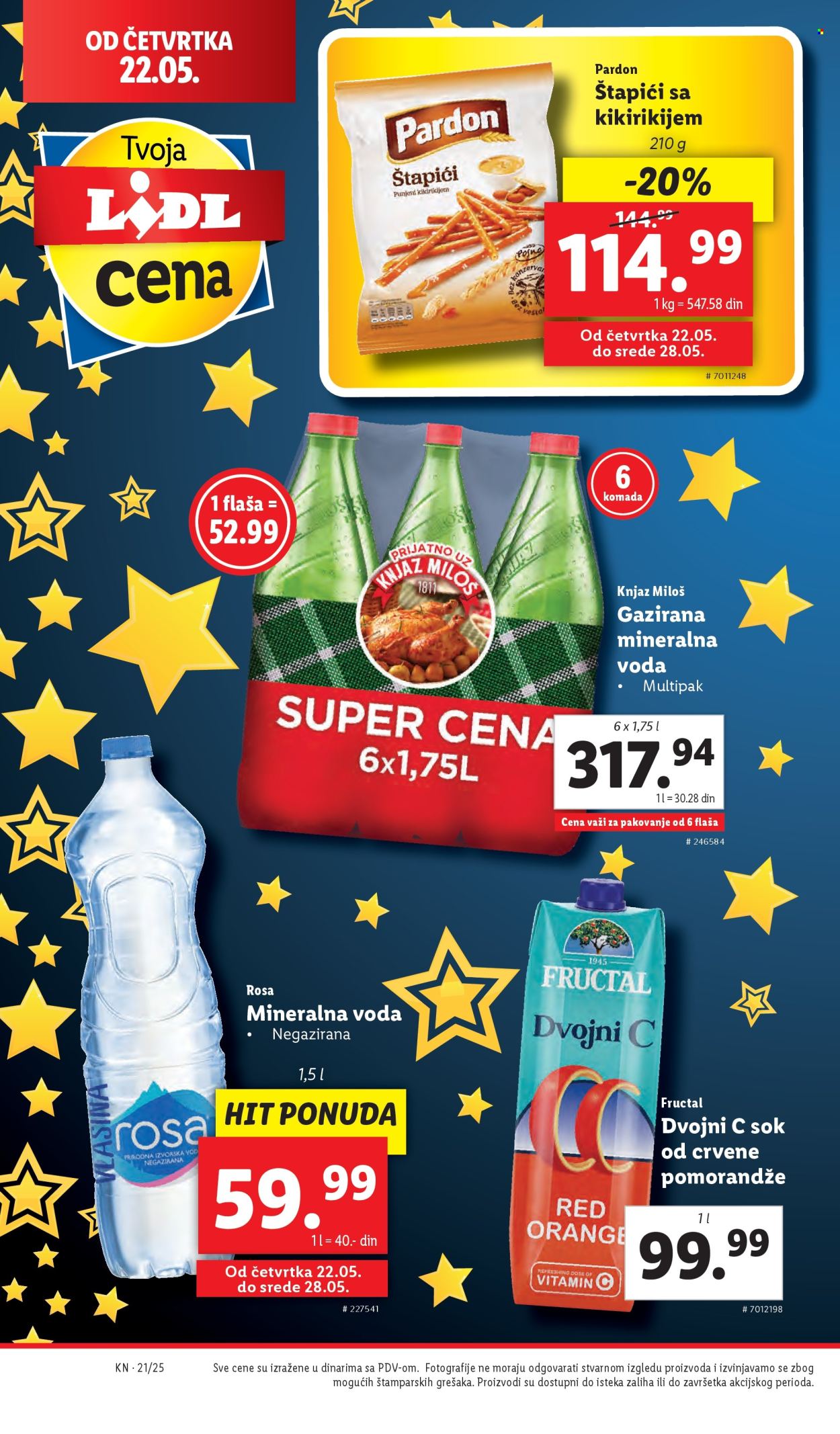 Lidl katalog - 22.05.2025 - 28.05.2025. Stranica 1