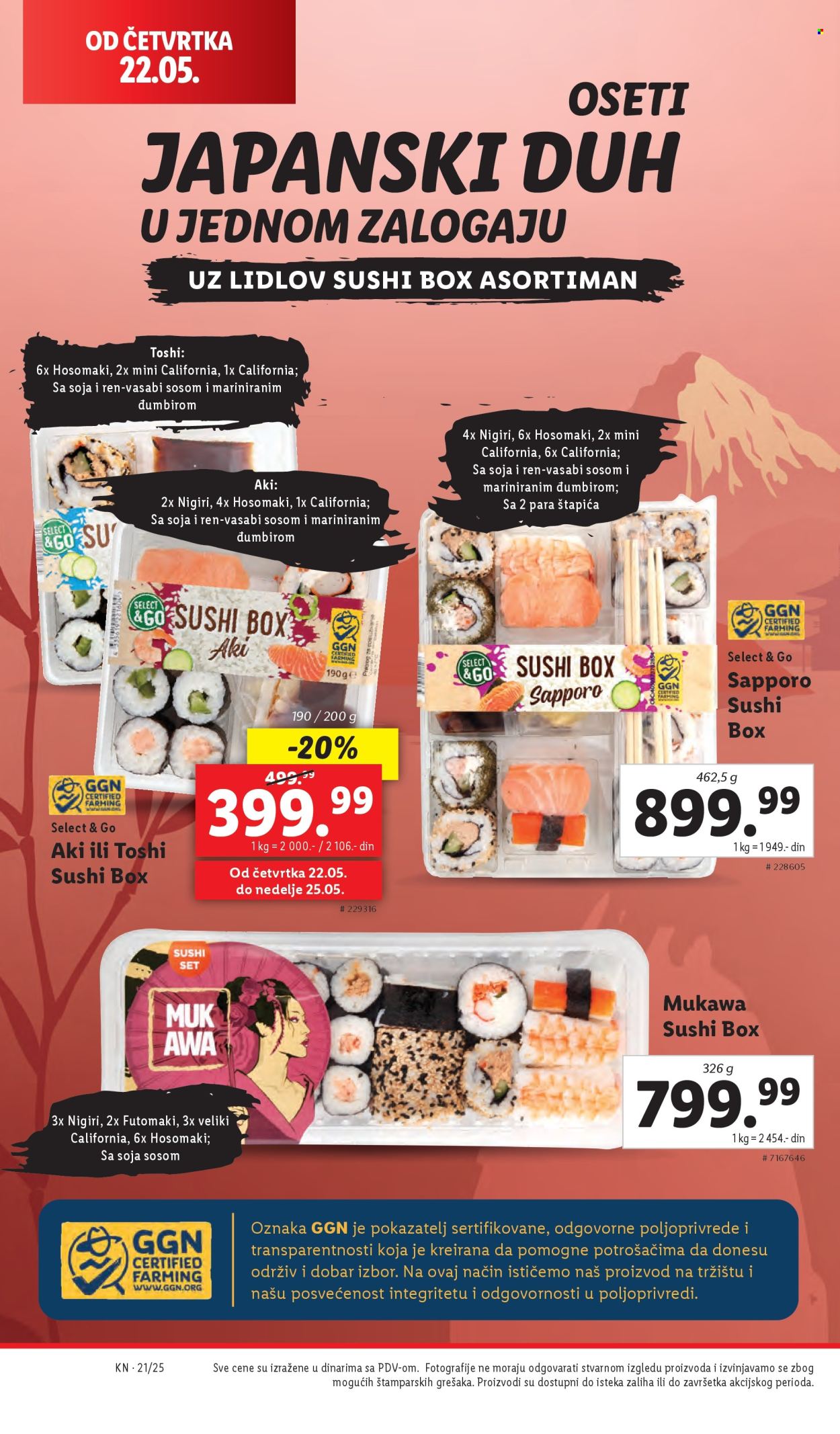 Lidl katalog - 22.05.2025 - 28.05.2025. Stranica 1