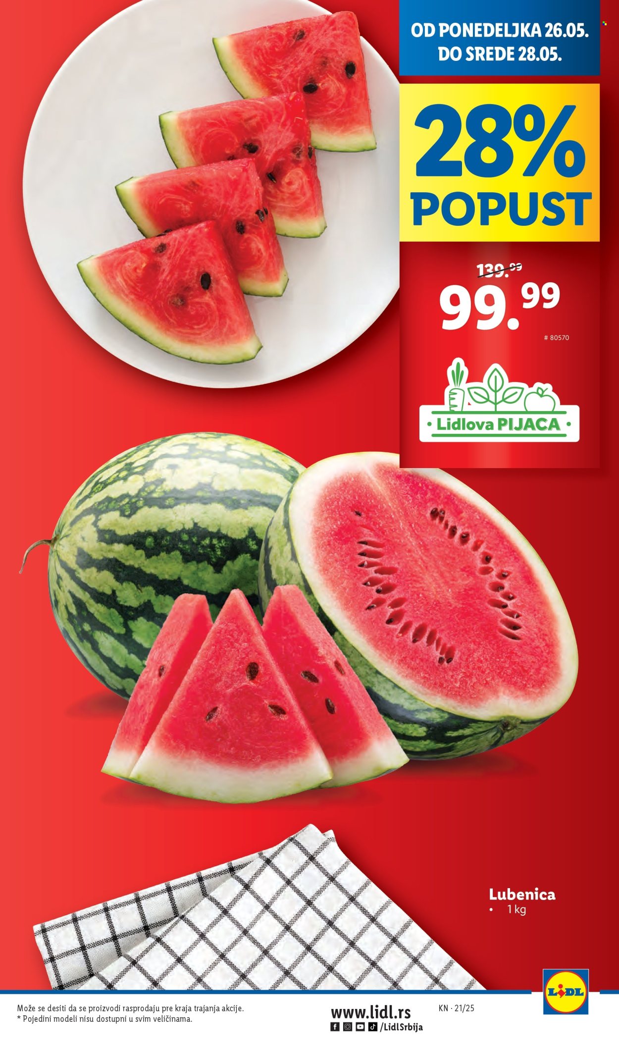 Lidl katalog - 22.05.2025 - 28.05.2025. Stranica 1