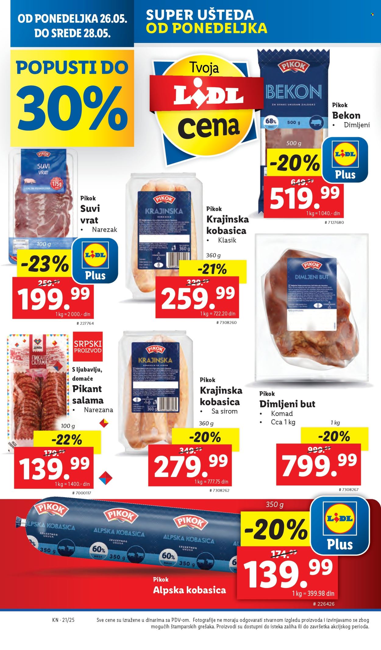 Lidl katalog - 22.05.2025 - 28.05.2025. Stranica 1