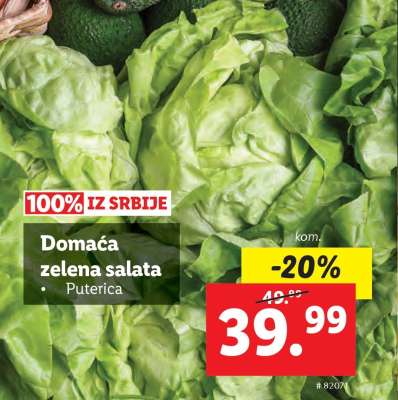 Domaća zelena salata