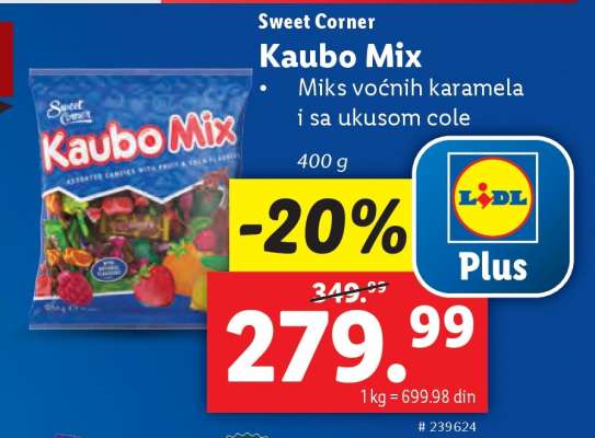 Sweet Corner Kaubo Mix