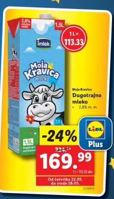 MOJA KRAVICA DUGOTRAJNO MLEKO