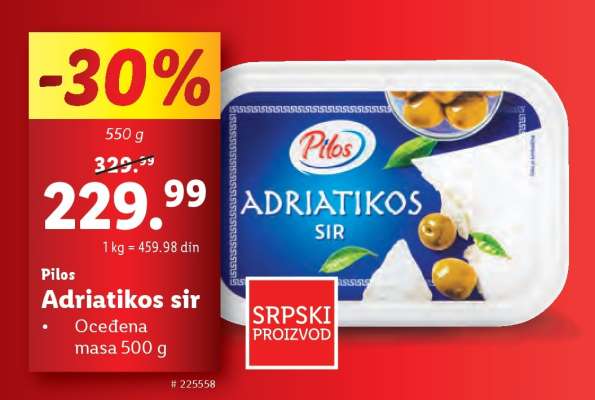 Pilos Adriatikos sir