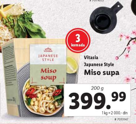 Vitasia Japanese Style Miso supa