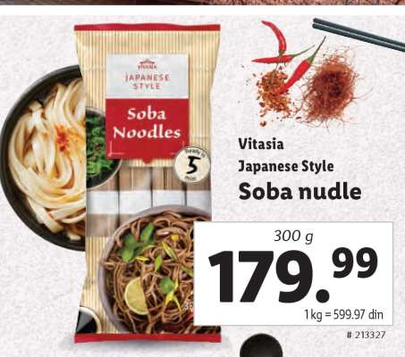 Vitasia Japanese Style Soba nudle