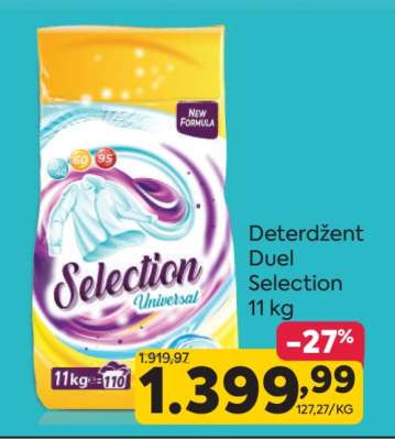 Deterdžent Duel Selection 11 kg