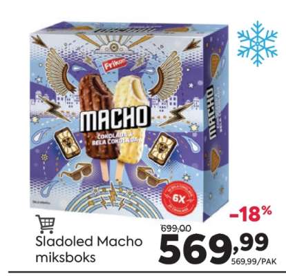 Sladoled Macho miksboks