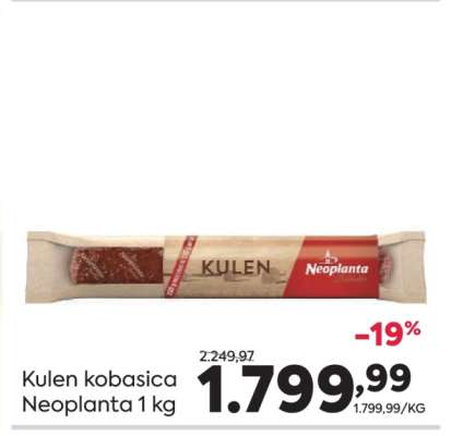Kulen kobasica Neoplanta 1 kg