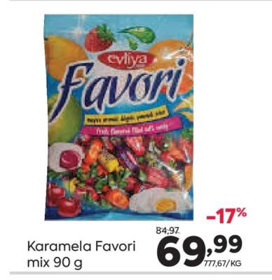 Karamela Favori mix 90 g