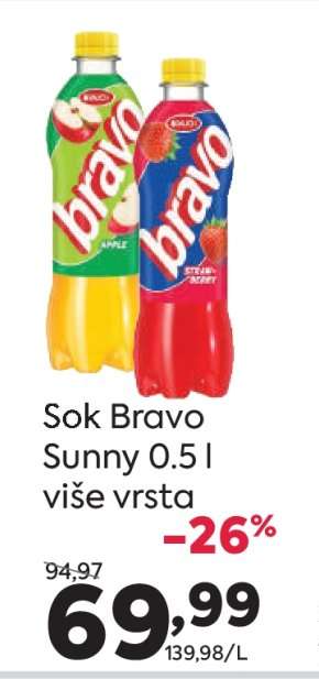 Sok Bravo Sunny 0.5 l