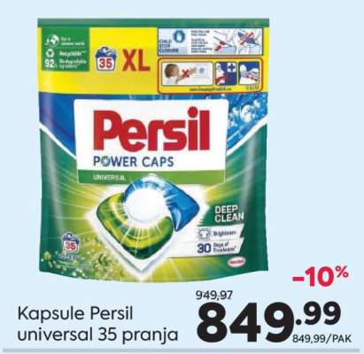 Kapsule Persil universal 35 pranja