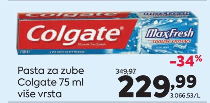 Pasta za zube Colgate 75 ml više vrsta