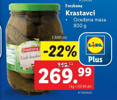 Freshona Krastavci