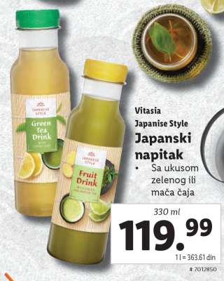 Vitasia Japanese Style Napitak