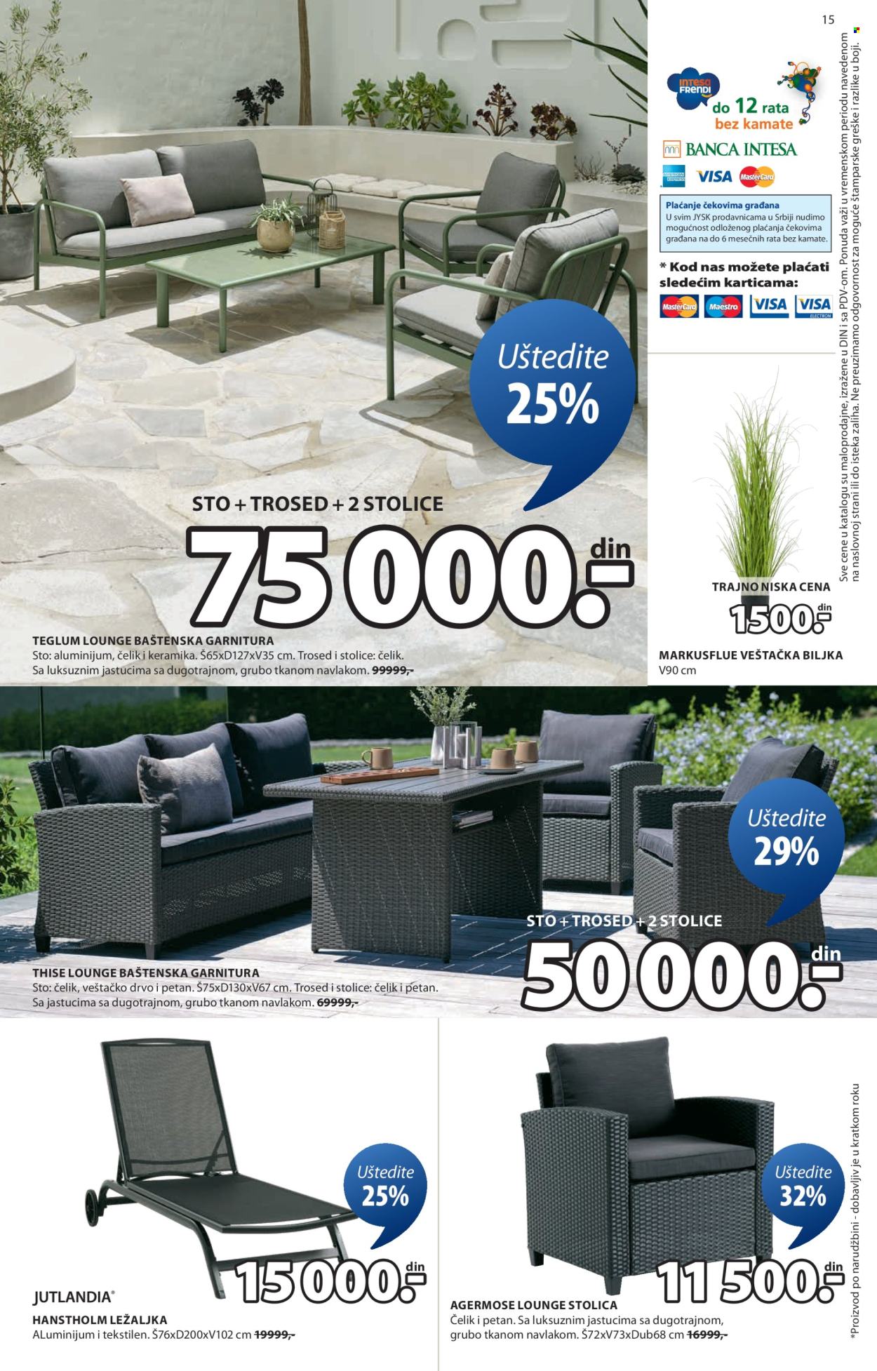 JYSK katalog - 21.05.2025 - 03.06.2025. Stranica 1