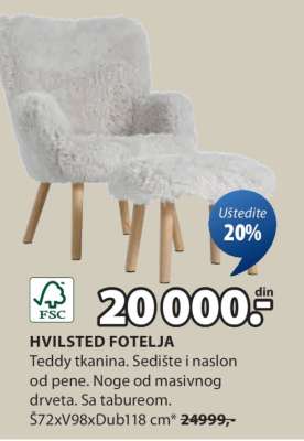 HVILSTED FOTELJA
