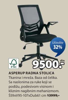 ASPERUP RADNA STOLICA
