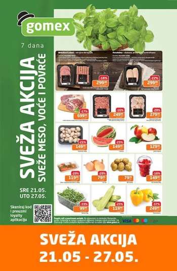 Gomex katalog - 21.05.2025 - 27.05.2025.