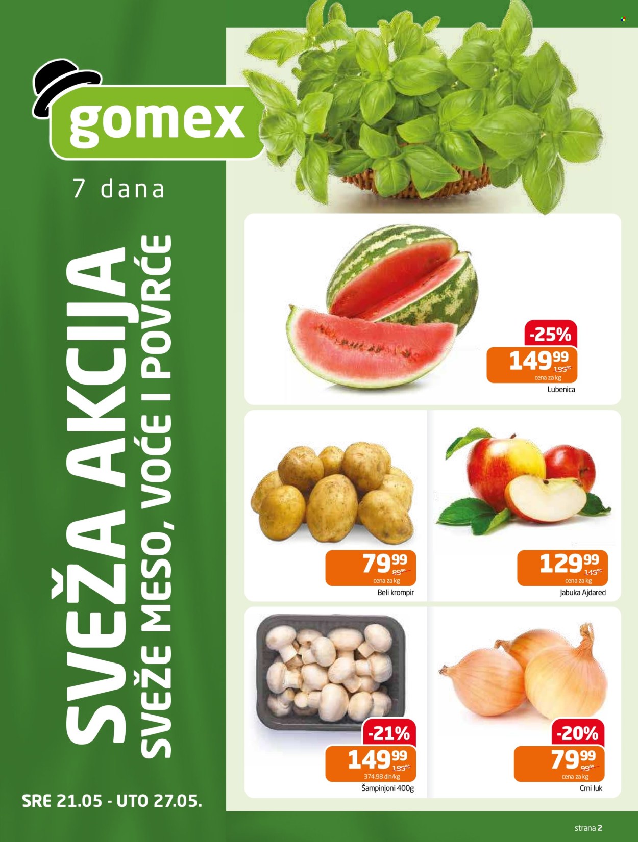 Gomex katalog - 21.05.2025 - 03.06.2025. Stranica 1