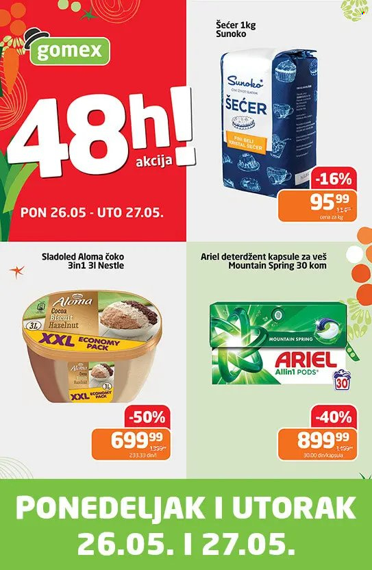 Gomex katalog - 26.05.2025 - 27.05.2025. Stranica 1