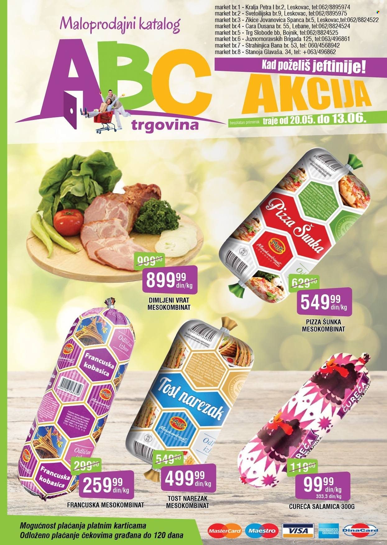 ABC Trgovina katalog - 20.05.2025 - 13.06.2025. Stranica 1