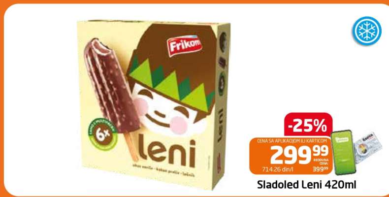 Sladoled Leni 420ml
