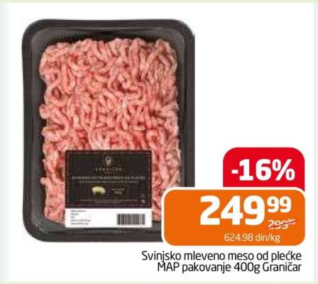 Svinjsko mleveno meso od plećke