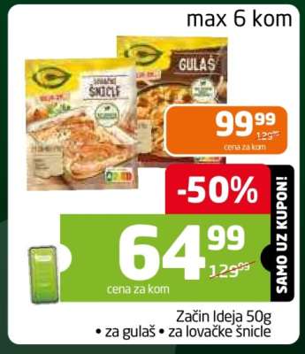 Začin Ideja 50g