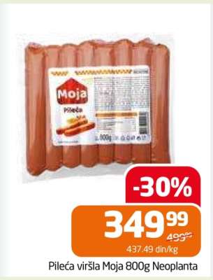 Pileća viršla Moja 800g Neoplanta