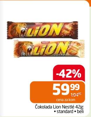 Čokolada Lion Nestlé 42g