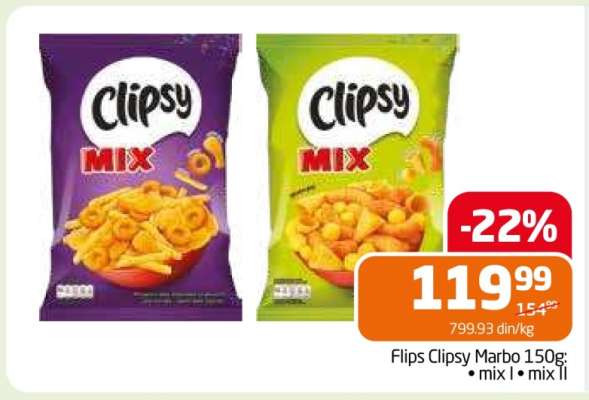 Flips Clipsy Marbo 150g