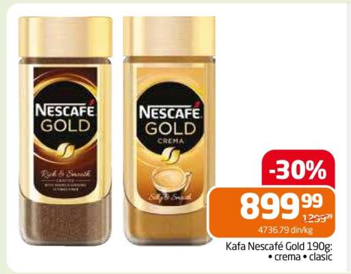 Kafa Nescafé Gold 190g