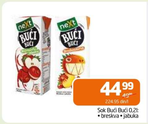 Sok Bući Bući 0,2l
