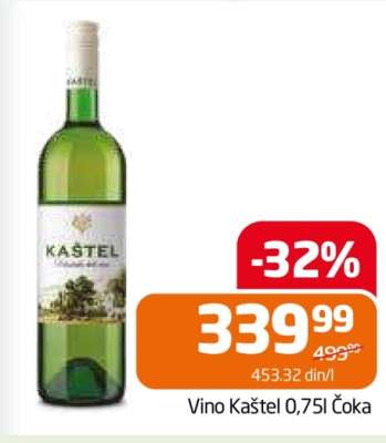 Vino Kaštel 0,75l Čoka