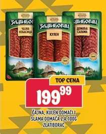 Čajna, Kulen domaći i Slama domaća