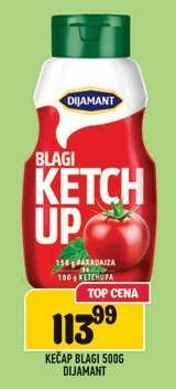 Kečap Blagi 500g Dijamant