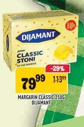 Margarín Classic 250g Dijamant