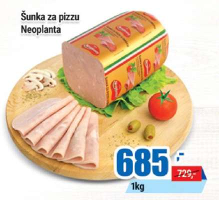 Šunka za pizzu Neoplanta