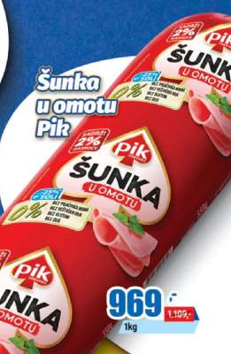Šunka u omotu Pik